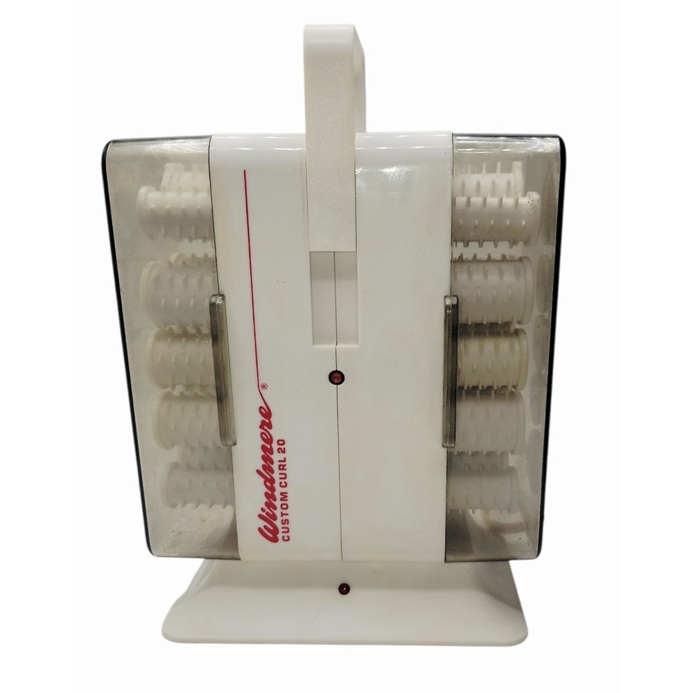 Vintage 90s Windmere Custom Curl 20 Electric Hair Curler Model 1H-20/574 Working